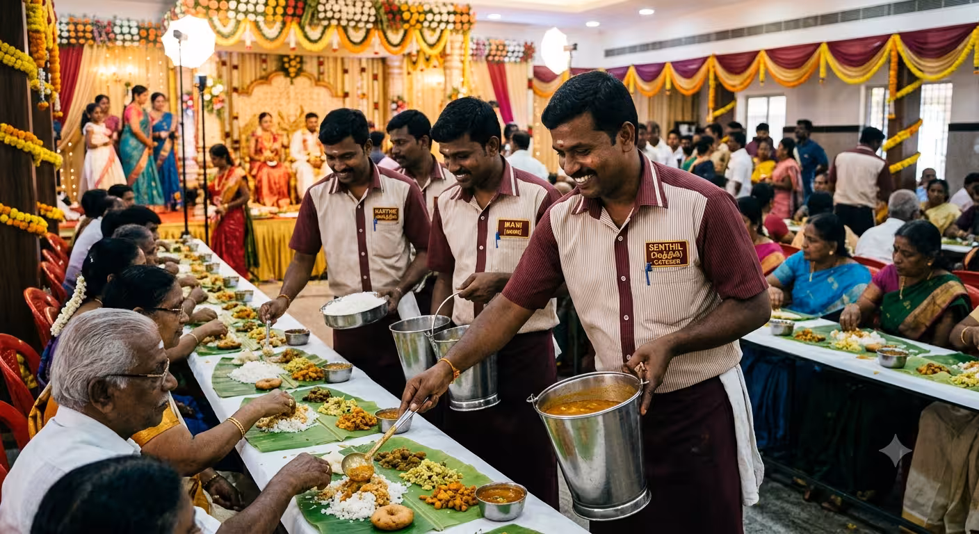 MANAM Catering — Authentic South Indian Feast