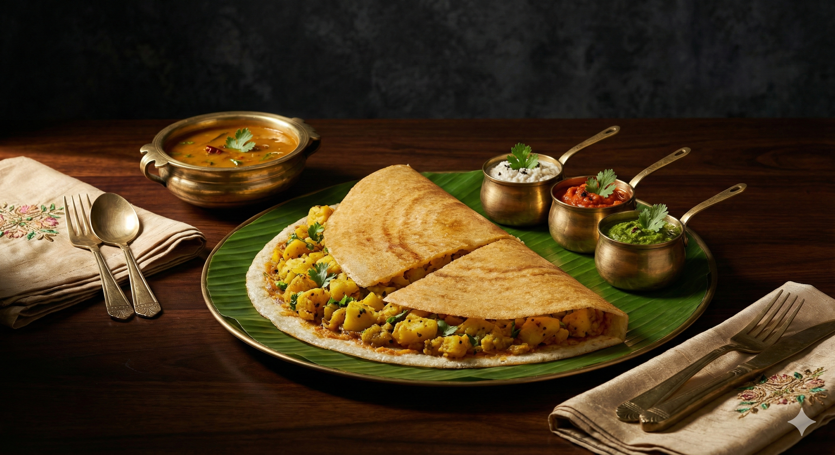Butter Masala Dosa
